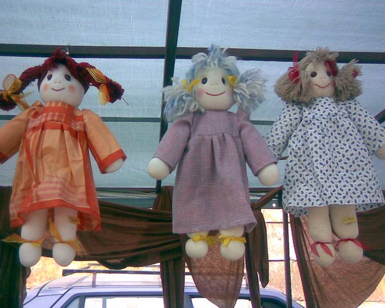 Rongybaba (~40cm magas)